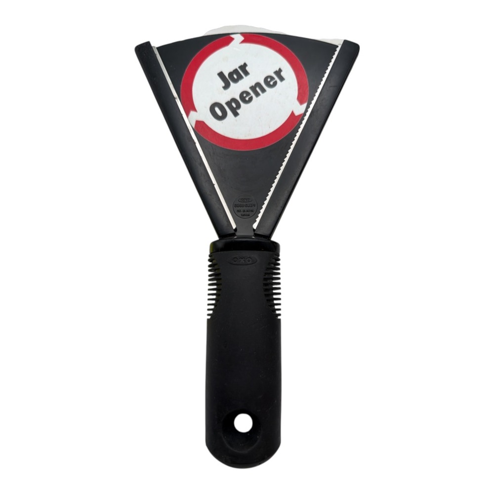 OXO Good Grips Jar Opener Lid Bottle Opener Remover Black EUC